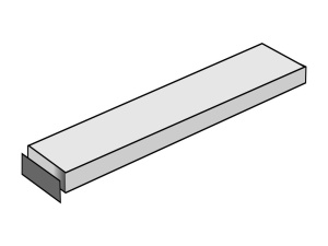 Торцевание стороны стол или подок до 600 мм