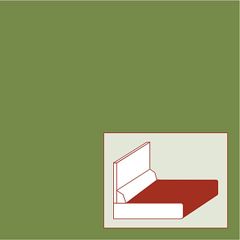 Столешница Duropal 19502/1878 CT 4050*600*38 мм onda