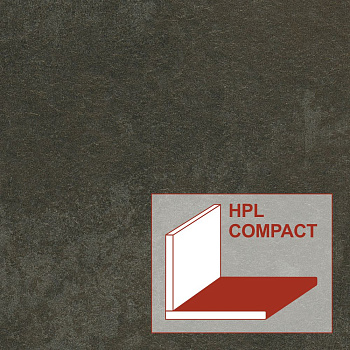 Столешница HPL Compact 4050*600*12мм + плинтус 76054 GR