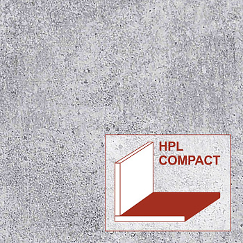 Столешница HPL Compact 4050*600*12мм + плинтус 76044 VV