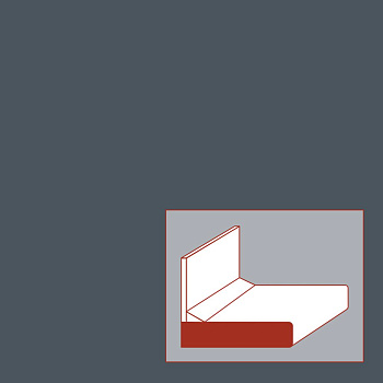 Кант 1843/141720  АБС  43*1 мм