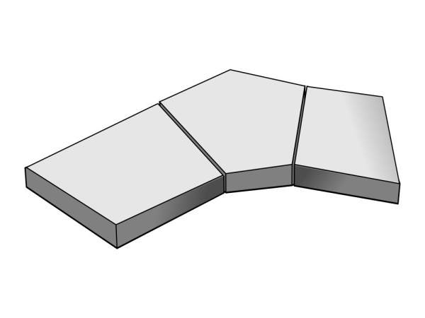 Угол без еврозапила со стяжк