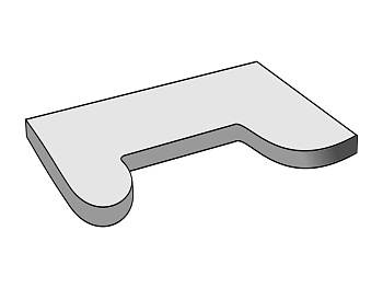 Выпил сегмента от 4 шт ДСП