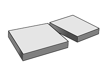 Распил на складе по ширине ,ДСП,шт