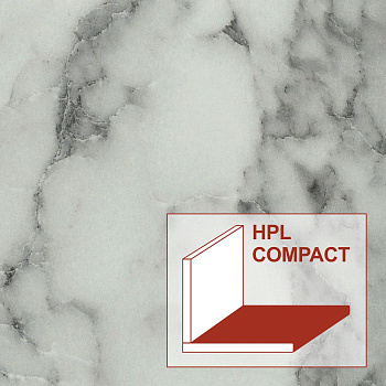 Столешница HPL Compact 4050*600*12мм + плинтус 63009 CM