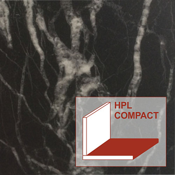 Столешница HPL Compact 4050*600*12мм + плинтус 63028 CM